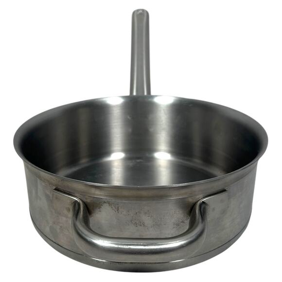 Matfer Bourgeat 6860 Saute Pan Electromagnetic Stainless Professional Cookware - Picture 2 of 12